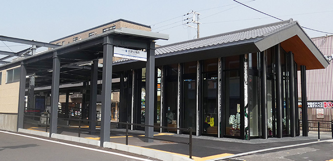 京福北野白梅町駅