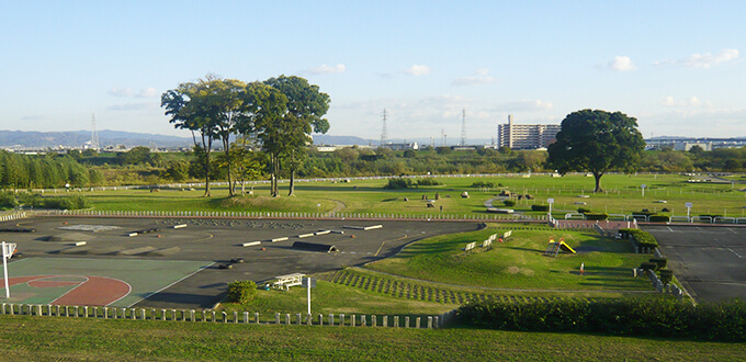 淀川河川敷公園