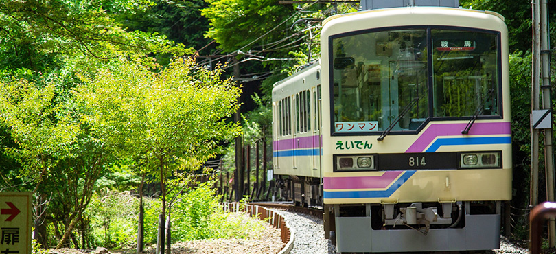 叡山電鉄叡山本線沿線