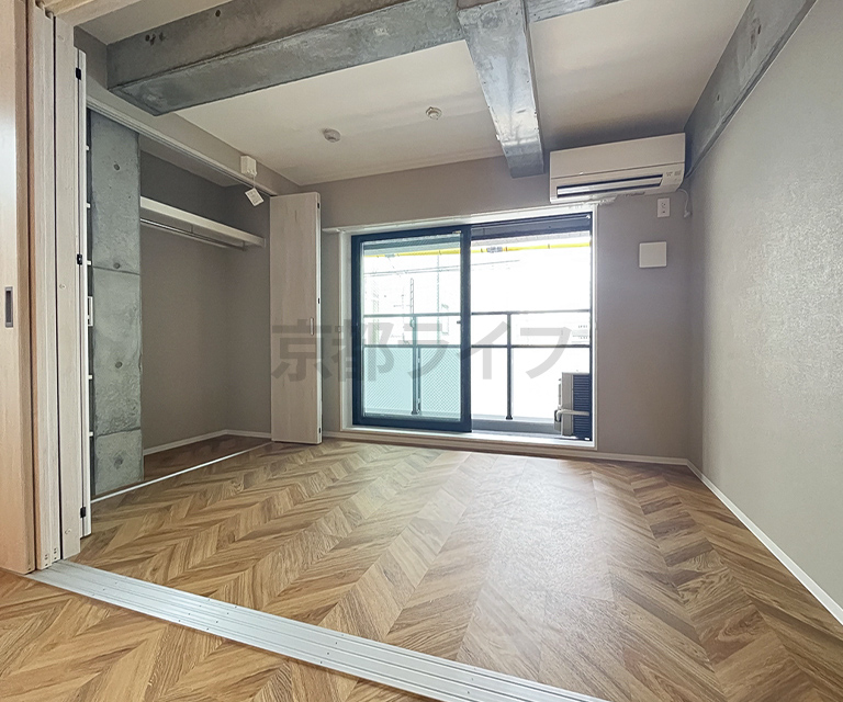 洋室にはクローゼットを完備（101号室除く）