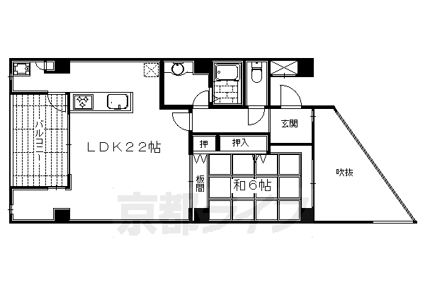 1LDK：和6×LDK22（71.46㎡）