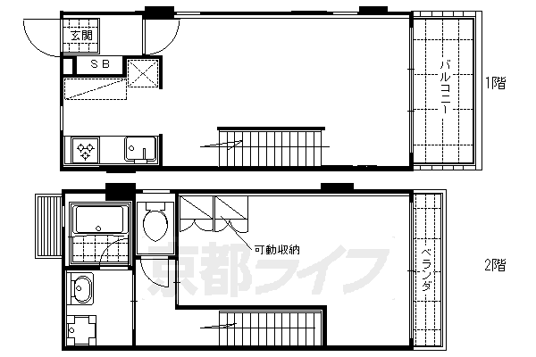■1LDK：洋8×LDK11(53.89㎡)