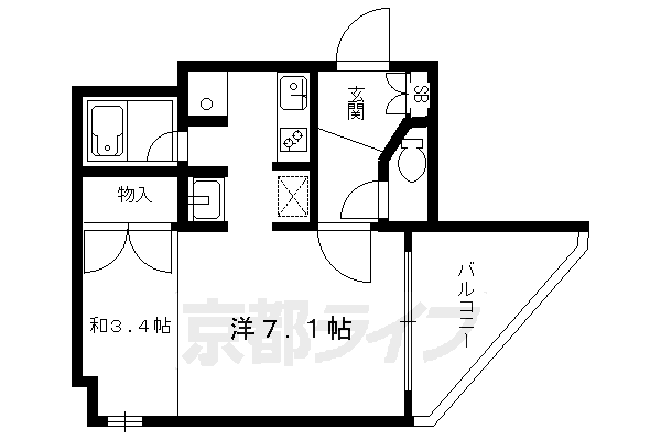 2K：洋7.1×和3.4×K2（31.48㎡）