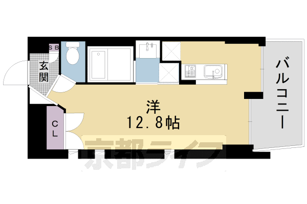 1R：洋12.8（29.28㎡）