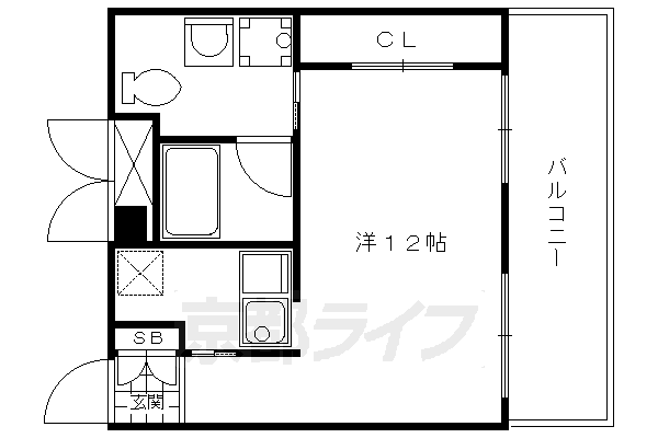 1K：洋12×K2（36㎡）