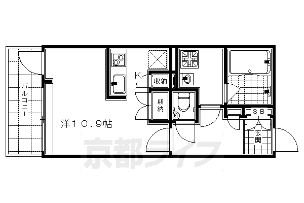 1R：洋10.9×K1（30.97㎡）