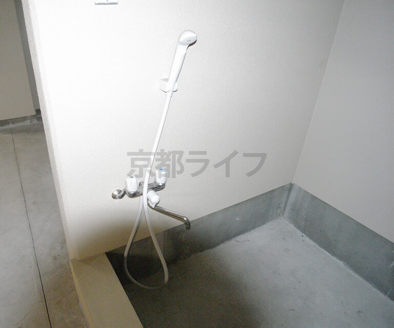 ペットの足洗い場
