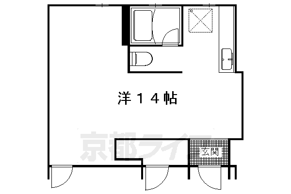 1R：洋14×K1.5（31.2㎡）