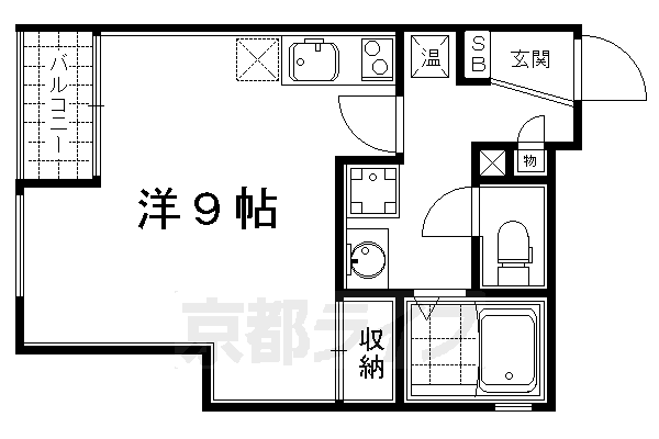 1R:洋9×K1(26.79㎡)