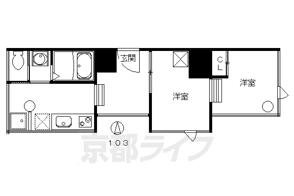 2K：洋4×洋3.5×K2（35.1㎡）