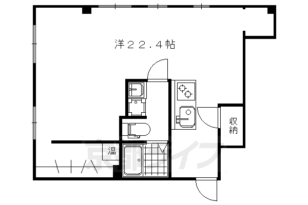 1R：洋22.4×K1（47.36㎡）