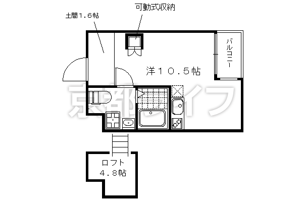 1R：洋12.9×K1（31.79㎡）