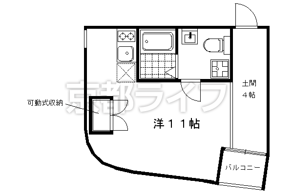 1R：洋11×K1（34.73㎡）