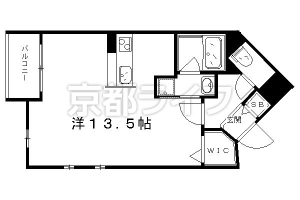 1R：洋13.5×K1（32.62㎡）