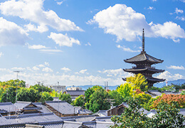 京都ライフはすべての京都内のエリアをご紹介できます。