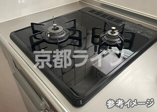 2口コンロ