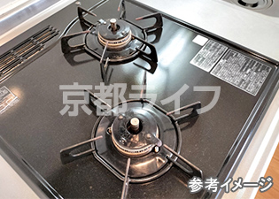 2口コンロ