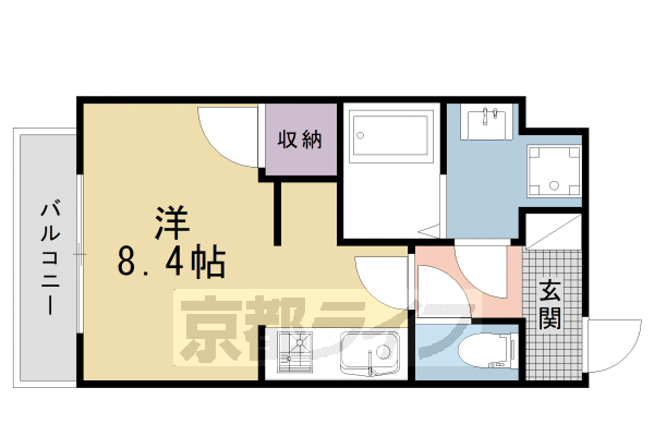 1R:洋8.4(24.57㎡)