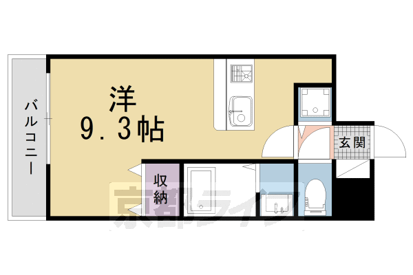 1R:洋9.3(24.64㎡)