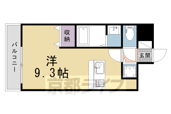 1R:洋9.3(24.64㎡)