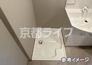 室内洗濯機置き場