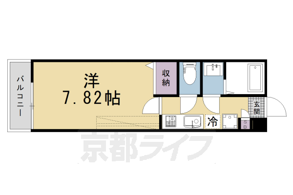 1K:洋7.82×K2(23.06㎡)