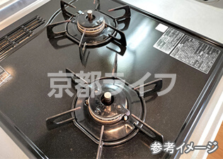 2口コンロ付システムキッチン