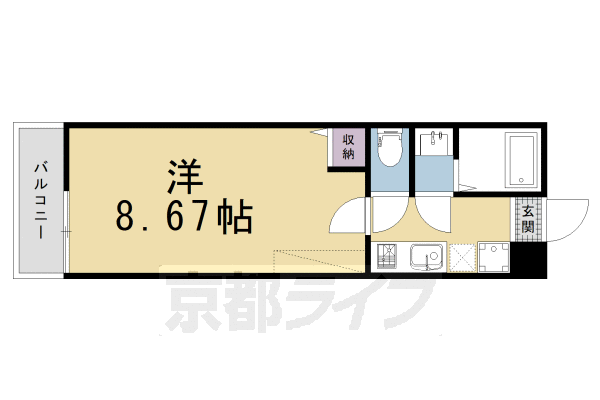 1K：洋8.67×K2(23.6㎡)