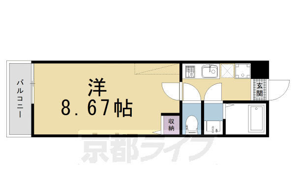 1K：洋8.67×K2(23.6㎡)