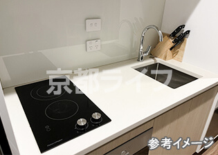 ２口IH付キッチン