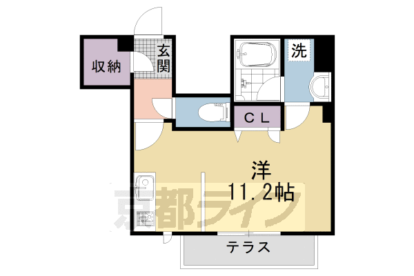 1R：洋11.2（32.54 ㎡）