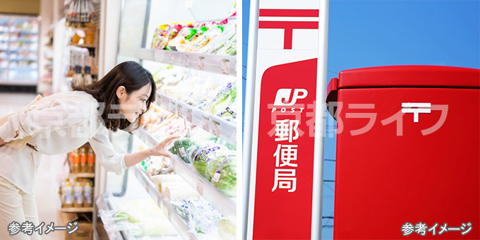 スーパーや大学が揃う、暮らしやすい周辺環境