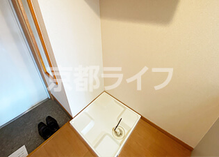 室内洗濯機置き場