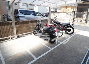 駐輪場 ※大型バイク可