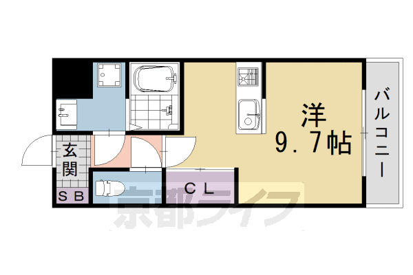 1R:洋9.7(25.16㎡)