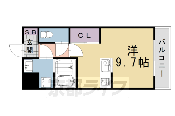 1R:洋9.7(25.16㎡)