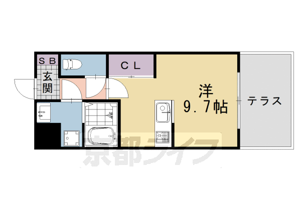 1R:洋9.7(25.16㎡)