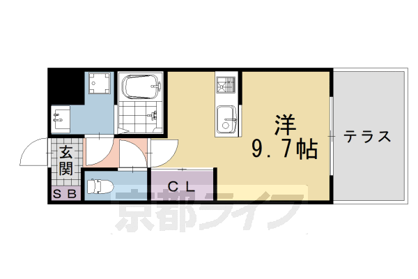 1R:洋9.7(25.16㎡)