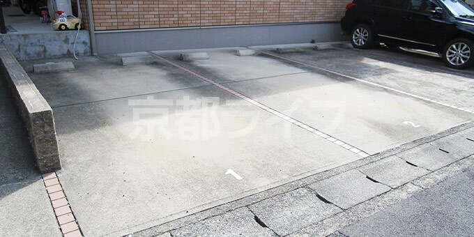 敷地内に駐車場完備