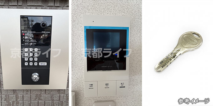 初めての一人暮らしも安心。充実の防犯設備