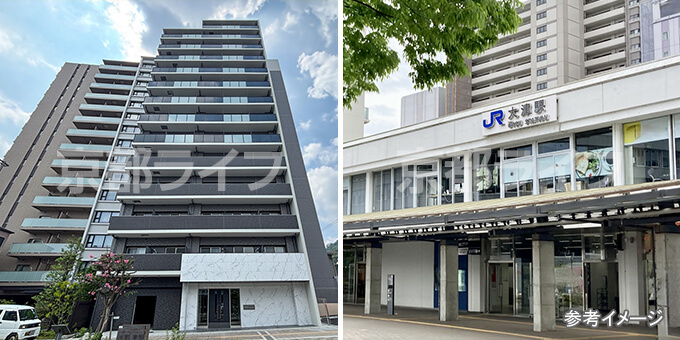 2025年8月完成。駅徒歩圏内の1Kマンション
