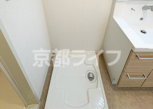 室内洗濯機置き場