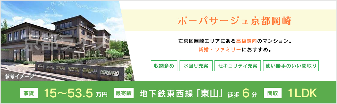 ボーパサージュ京都岡崎