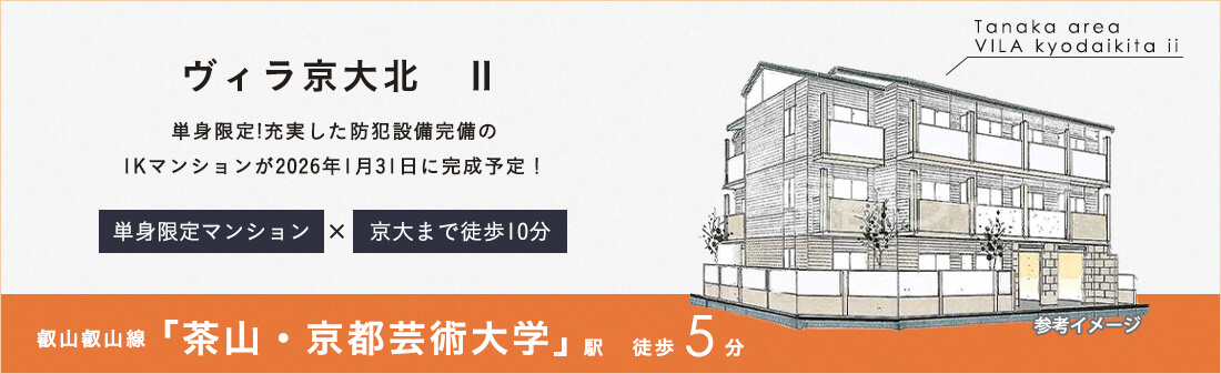 ヴィラ京大北　Ⅱ