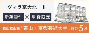 ヴィラ京大北　Ⅱ