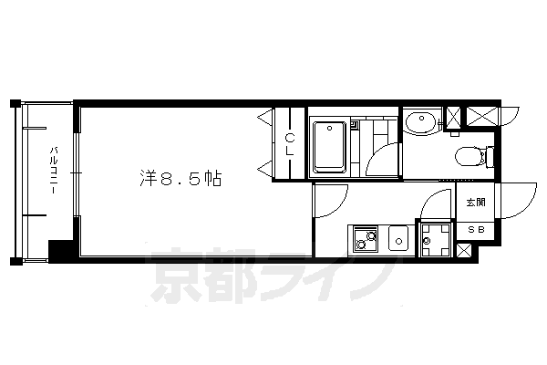 1K：洋8.5×K3（26.46㎡）