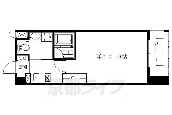 1K：洋10.6×K2（29.16㎡）