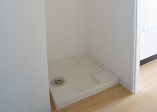 室内洗濯機置き場