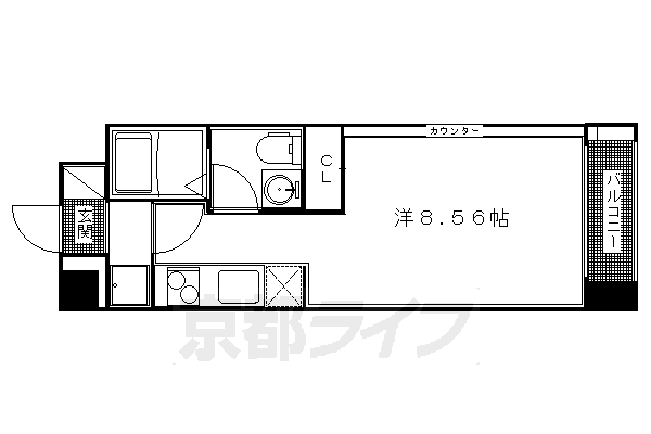 1R:洋8.56×K1(25.51㎡)