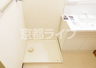 室内洗濯機置き場